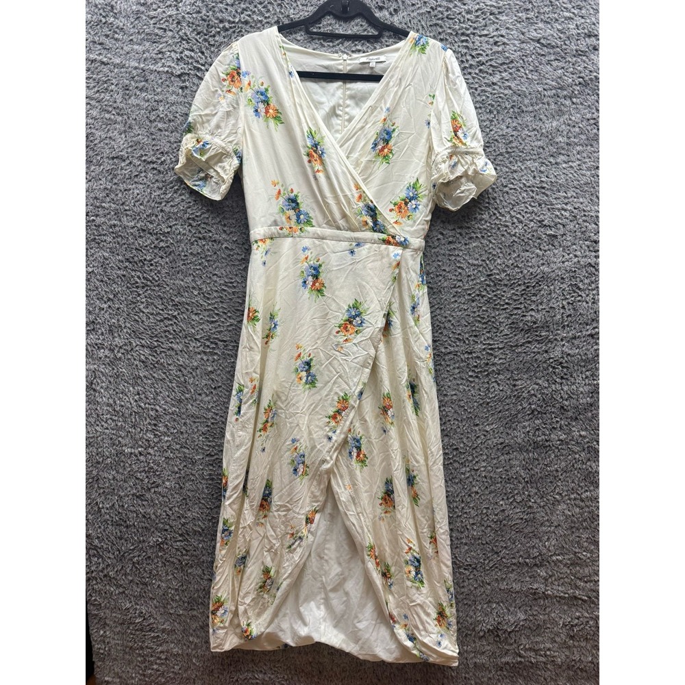 Madewell Ruffle Sleeve Maxi Dress in Classic Corsage Womens Size‎ 10
